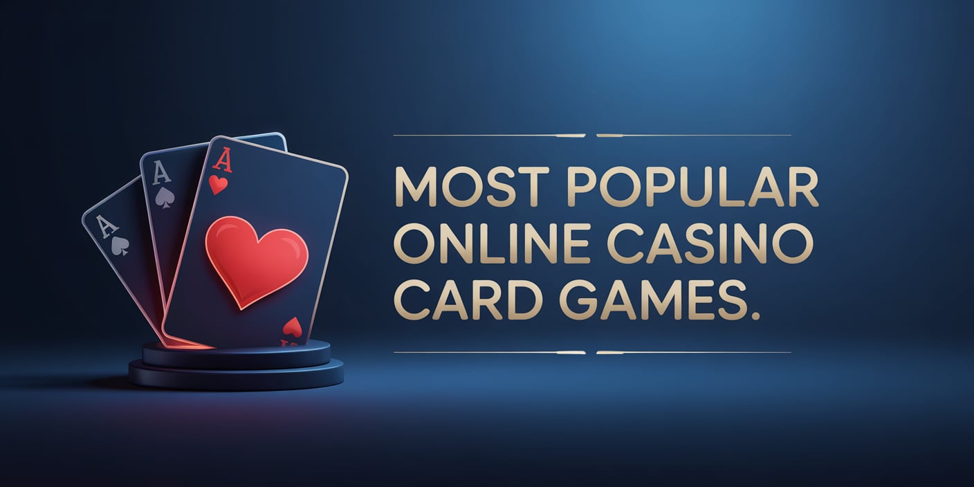 Most Popular Online Casino Card Games